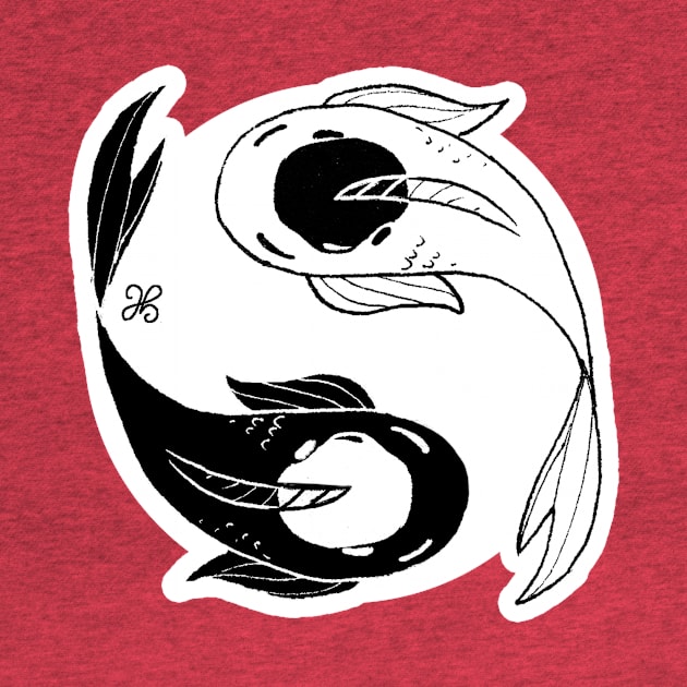 Koi Yin Yang by devilcat